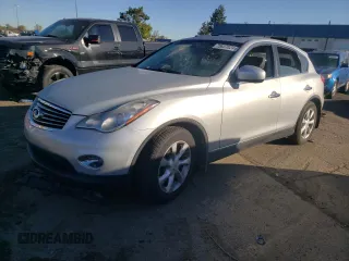 2010 Infiniti EX Journey with VIN JN1AJ0HP7AM701456, listed as a Copart auction lot 75637024 with 217,472 mi miles and Salvage Title. Bid and sale history available at DreamBid. Image 1.