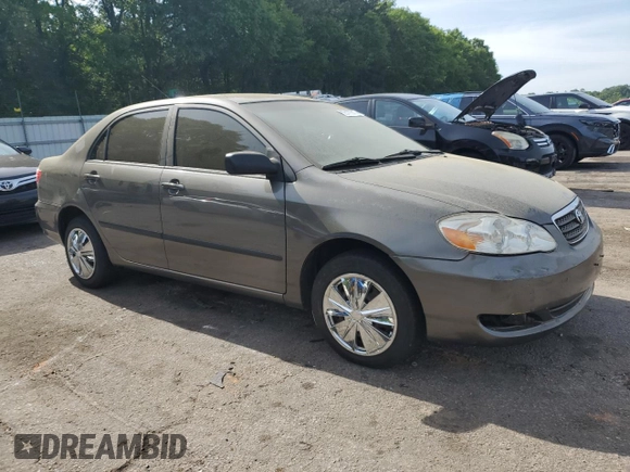 2008 Toyota Corolla CE with VIN 2T1BR32E98C893103, listed as a Copart auction lot 56476345 with 78,250 mi miles and Clean Title. Bid and sale history available at DreamBid. Image 4.
