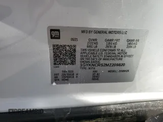 2021 Cadillac XT5 FWD Premium Luxury z VIN 1GYKNCRS2MZ209820, wystawiony jako Copart lot #51332565 z przebiegiem 52 916 mil mil oraz Szkoda całkowita • Salvage title. Historia ofert i sprzedaży dostępna na DreamBid. Obrazek 12.
