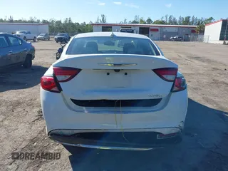 2016 Chrysler 200 C with VIN 1C3CCCCB0GN134012, listed as a IAAI auction lot 41427127 with 125,145 mi miles. Bid and sale history available at carsss.com. Image 16.