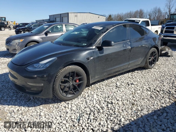 2021 Tesla Model 3 Performance with VIN 5YJ3E1EC3MF849828, listed as a Copart auction lot 50003035 with 80,779 mi miles and Clean Title. Bid and sale history available at DreamBid. Image 1.