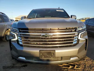 2023 Chevrolet Tahoe High Country with VIN 1GNSKTKL8PR158661, listed as a Copart auction lot 77022814 with 19,943 mi miles and Salvage Title. Bid and sale history available at carsss.com. Image 5.