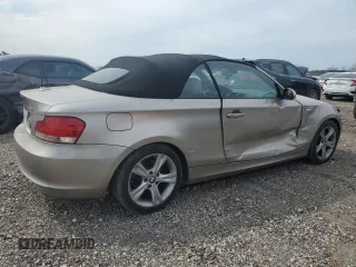 2008 BMW 1 Series 128i with VIN WBAUL73528VE88276, listed as a Copart auction lot 47272835 with 97,905 mi miles and Salvage title. Bid and sale history available at DreamBid. Image 3.