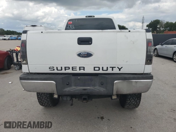 2008 Ford F-350 with VIN 1FTSF31R88EB13196, listed as a Copart auction lot 63586275 with 192,311 mi miles and Clean title. Bid and sale history available at DreamBid. Image 6.