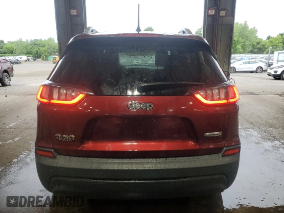 2019 Jeep Cherokee Latitude Plus with VIN 1C4PJMLB9KD122500, listed as a Copart auction lot 62504075 with 129,248 mi miles and Salvage title. Bid and sale history available at DreamBid. Image 6.