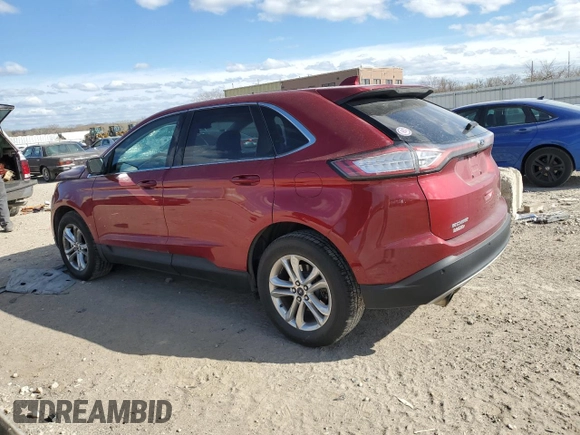 2015 Ford Edge SEL with VIN 2FMTK4J9XFBB96379, listed as a Copart auction lot 50981265 with 133,880 mi miles and Clean Title. Bid and sale history available at carsss.com. Image 2.
