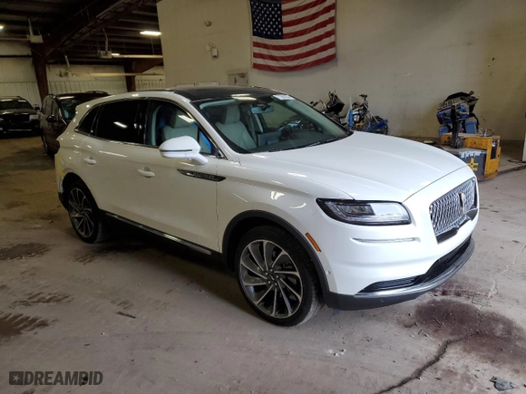 2022 Lincoln Nautilus Reserve with VIN 2LMPJ8KP7NBL13539, listed as a Copart auction lot 77984334 with 27,178 mi miles and Clean Title. Bid and sale history available at carsss.com. Image 4.
