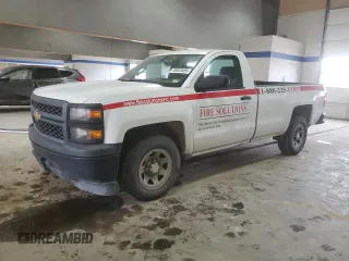 2015 Chevrolet Silverado 1500 Work Truck with VIN 1GCNCPEH5FZ286565, listed as a Copart auction lot 49853695 with 204,537 mi miles and Clean Title. Bid and sale history available at DreamBid. Image 1.