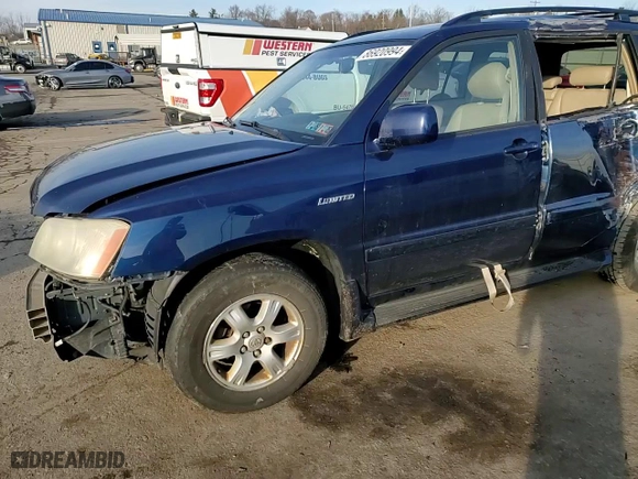 2003 Toyota Highlander with VIN JTEHF21A530100289, listed as a Copart auction lot 86920994 with 183,883 mi miles and Salvage Title. Bid and sale history available at carsss.com. Image 12.