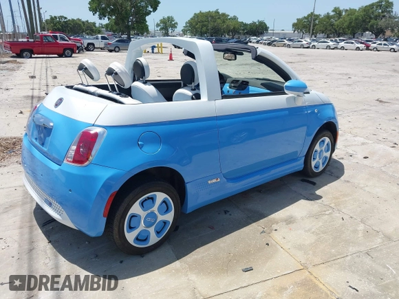 2015 FIAT 500e с VIN 3C3CFFGE6FT732844, выставлен на аукционе IAAI как лот 42212123 с пробегом 34 733 миль миль и . История ставок и продаж доступна на DreamBid. Изображение 4.