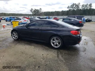 2015 BMW 4 Series 435i xDrive with VIN WBA3R5C57FK371612, listed as a Copart auction lot 49127135 with 75,823 mi miles and Salvage Title. Bid and sale history available at carsss.com. Image 2.