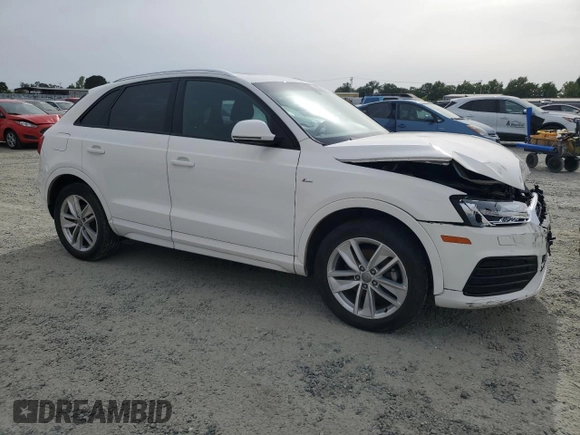 2018 Audi Q3 Premium with VIN WA1BCCFS1JR024213, listed as a Copart auction lot 54739125 with 108,668 mi miles and Clean Title. Bid and sale history available at carsss.com. Image 4.