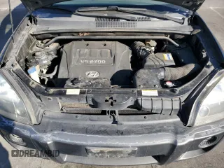 2007 Hyundai Tucson SE with VIN KM8JN12DX7U633017, listed as a Copart auction lot 77671904 with 257,367 mi miles and Clean Title. Bid and sale history available at carsss.com. Image 11.