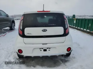2018 Kia Soul + with VIN KNDJP3A50J7610999, listed as a Copart auction lot 45407235 with 0 mi miles and Salvage Title. Bid and sale history available at carsss.com. Image 6.
