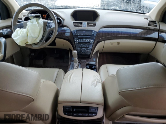 2010 Acura MDX Technology with VIN 2HNYD2H46AH513755, listed as a Copart auction lot 49477975 with 151,411 mi miles and Salvage Title. Bid and sale history available at DreamBid. Image 8.