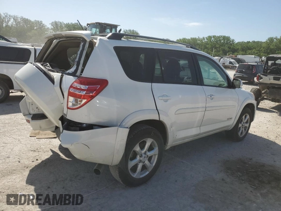 2012 Toyota RAV4 Limited with VIN 2T3DF4DV5CW213104, listed as a Copart auction lot 57221925 with 176,312 mi miles and Salvage title. Bid and sale history available at DreamBid. Image 3.