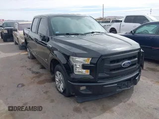 2017 Ford F-150 XL with VIN 1FTEW1CP0HKD32958, listed as a IAAI auction lot 41529189 with 210,502 mi miles. Bid and sale history available at carsss.com. Image 1.