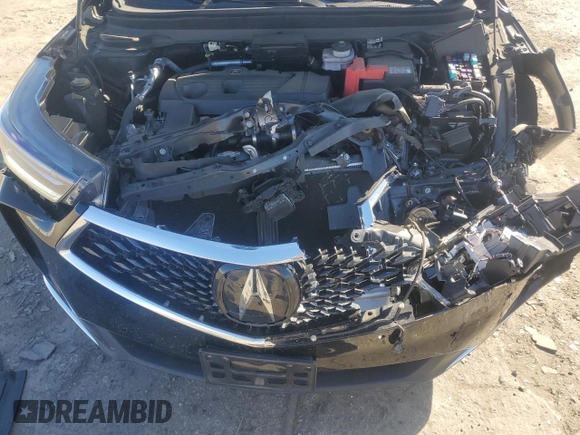 2023 Acura RDX Technology with VIN 5J8TC2H52PL013245, listed as a Copart auction lot 50883625 with 17,607 mi miles and Non repairable. Bid and sale history available at DreamBid. Image 12.