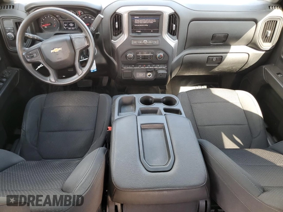 2020 Chevrolet Silverado 1500 Work Truck with VIN 1GCRWAEF9LZ216485, listed as a Copart auction lot 68293264 with 158,031 mi miles and Salvage Title. Bid and sale history available at DreamBid. Image 8.