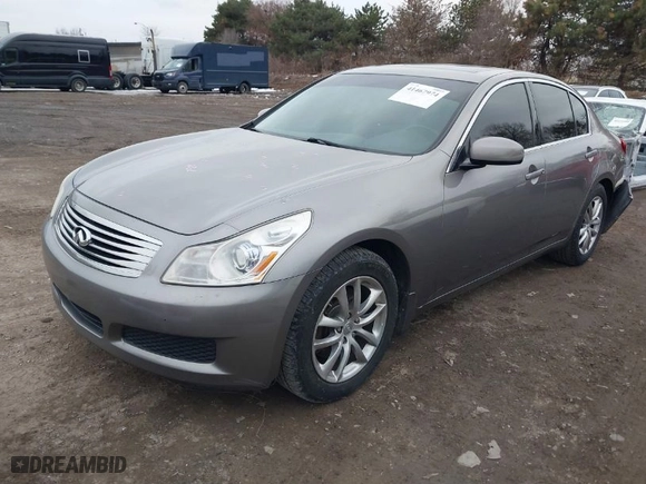 2008 Infiniti G35 Sedan x with VIN JNKBV61F38M271492, listed as a IAAI auction lot 41467974 with 155,204 mi miles. Bid and sale history available at carsss.com. Image 2.