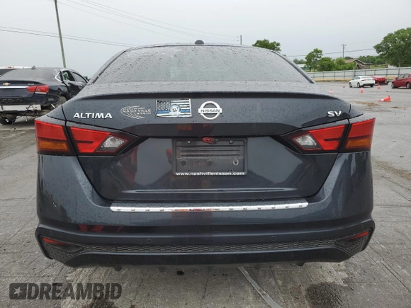 2021 Nissan Altima SV with VIN 1N4BL4DV6MN316465, listed as a Copart auction lot 56168215 with 50,472 mi miles and Salvage title. Bid and sale history available at DreamBid. Image 6.