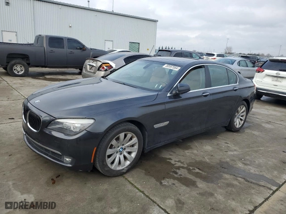 2011 BMW 7 Series 750i with VIN WBAKA8C54BCY36467, listed as a Copart auction lot 80597554 with 110,269 mi miles and Clean Title. Bid and sale history available at carsss.com. Image 1.