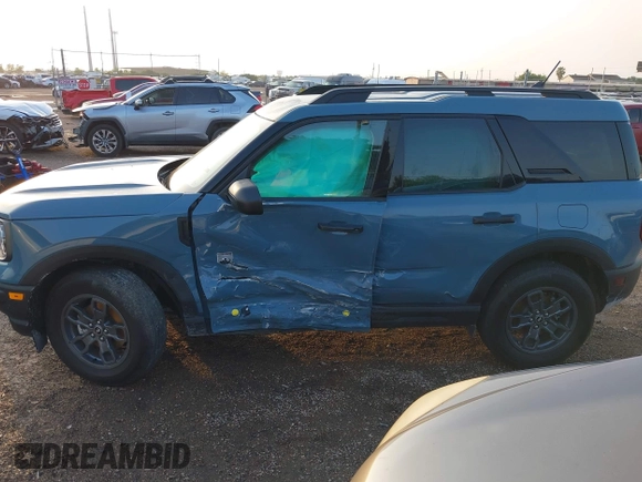2023 Ford Bronco Sport Big Bend with VIN 3FMCR9B66PRE34292, listed as a IAAI auction lot 42494515 with 7,834 mi miles and . Bid and sale history available at DreamBid. Image 14.