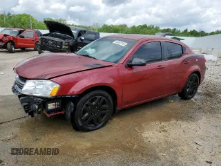2014 Dodge Avenger SE z VIN 1C3CDZABXEN175067, wystawiony jako Copart lot #55460195 z przebiegiem 128 734 mil mil oraz Nie do naprawy. Historia ofert i sprzedaży dostępna na DreamBid. Obrazek 1.