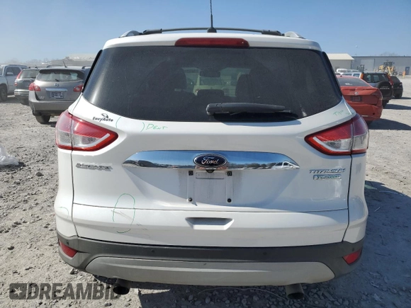 2016 Ford Escape Titanium with VIN 1FMCU0J99GUC34442, listed as a Copart auction lot 48917865 with 175,967 mi miles and Salvage Title. Bid and sale history available at carsss.com. Image 6.