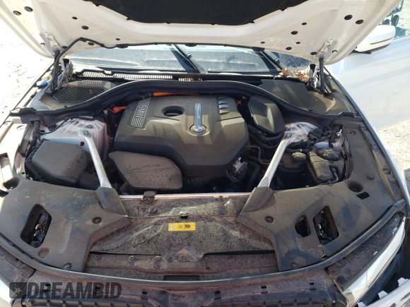 2019 BMW 5 Series 530e with VIN WBAJA9C57KB254922, listed as a Copart auction lot 55161535 with Not provided miles and Salvage title. Bid and sale history available at DreamBid. Image 11.
