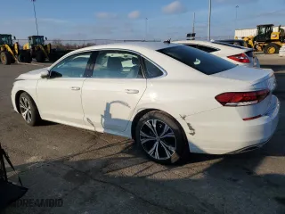 2021 Volkswagen Passat 2.0T SE with VIN 1VWSA7A33MC009848, listed as a Copart auction lot 82961934 with 89,898 mi miles and Salvage Title. Bid and sale history available at carsss.com. Image 2.
