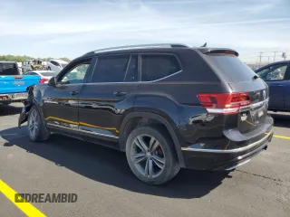 2019 Volkswagen Atlas SE z VIN 1V2XR2CA4KC565064, wystawiony jako Copart lot #57879675 z przebiegiem 43 143 mil mil oraz Szkoda całkowita • Salvage title. Historia ofert i sprzedaży dostępna na DreamBid. Obrazek 2.