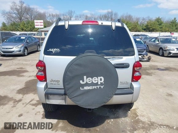 2006 Jeep Liberty Limited with VIN 1J8GL58K46W229191, listed as a IAAI auction lot 42010723 with 109,178 mi miles. Bid and sale history available at carsss.com. Image 17.