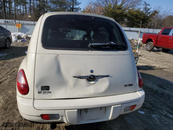2006 Chrysler PT Cruiser Limited with VIN 3A8FY68886T342204, listed as a Copart auction lot 42336215 with 74,475 mi miles and Non Repairable. Bid and sale history available at carsss.com. Image 6.