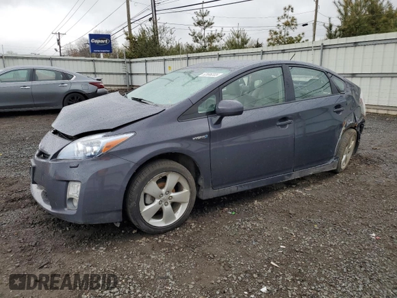 2010 Toyota Prius II with VIN JTDKN3DU5A0018102, listed as a Copart auction lot 52696305 with 139,636 mi miles and Salvage Title. Bid and sale history available at carsss.com. Image 1.