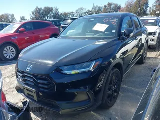 2023 Honda HR-V Sport with VIN 3CZRZ1H5XPM722094, listed as a IAAI auction lot 41788583 with 23,636 mi miles. Bid and sale history available at carsss.com. Image 2.
