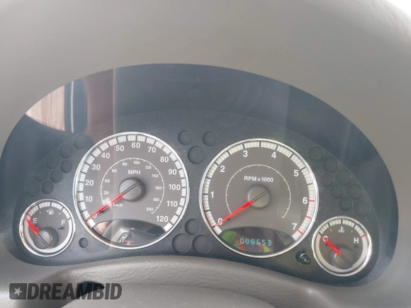 2005 Jeep Liberty Limited with VIN 1J4GK58K45W620070, listed as a IAAI auction lot 41212280 with 88,653 mi miles. Bid and sale history available at carsss.com. Image 7.