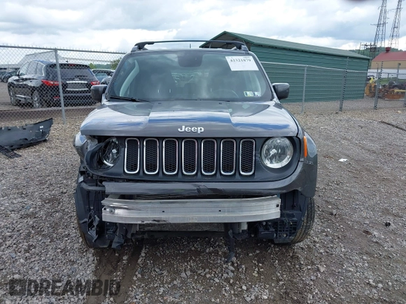 2018 Jeep Renegade Latitude with VIN ZACCJBBB7JPH75637, listed as a IAAI auction lot 42321879 with 106,747 mi miles and . Bid and sale history available at DreamBid. Image 13.