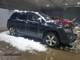 2017 Jeep Compass High Altitude with VIN 1C4NJDEB0HD169962, listed as a Copart auction lot 43227405 with 144,912 mi miles and Salvage Title. Bid and sale history available at carsss.com. Image 4.