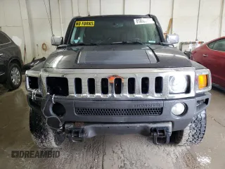 2006 Hummer H3 with VIN 5GTDN136268258581, listed as a Copart auction lot 81080844 with 224,625 mi miles and Salvage Title. Bid and sale history available at carsss.com. Image 5.