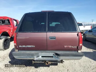 1997 GMC Suburban with VIN 1GKFK16R0VJ739603, listed as a Copart auction lot 48430045 with 195,017 mi miles and Salvage Title. Bid and sale history available at carsss.com. Image 6.