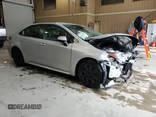 2022 Toyota Corolla LE with VIN JTDEPMAE5N3006949, listed as a Copart auction lot 84046404 with 52,734 mi miles and Salvage Title. Bid and sale history available at DreamBid. Image 4.