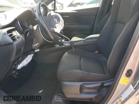 2018 Toyota C-HR XLE with VIN JTNKHMBX4J1003588, listed as a Copart auction lot 56021405 with 34,416 mi miles and Salvage title. Bid and sale history available at DreamBid. Image 7.