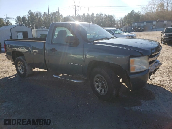 2008 Chevrolet Silverado 1500 Work Truck with VIN 1GCEK14C98Z270748, listed as a Copart auction lot 88278475 with 0 mi miles and Salvage Title. Bid and sale history available at carsss.com. Image 4.