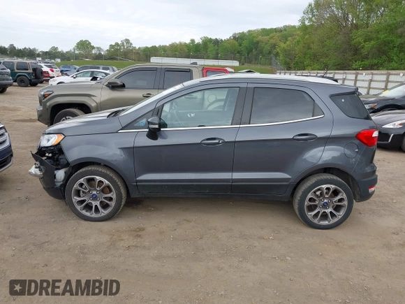 2021 Ford EcoSport Titanium z VIN MAJ6S3KL5MC452064, wystawiony jako IAAI lot #42049689 z przebiegiem 66 056 mil mil oraz . Historia ofert i sprzedaży dostępna na DreamBid. Obrazek 14.