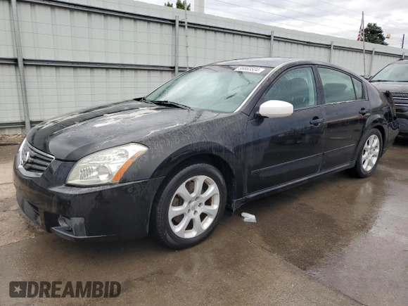2007 Nissan Maxima 3.5 SE with VIN 1N4BA41E57C856979, listed as a Copart auction lot 69863534 with 51,352 mi miles and Salvage Title. Bid and sale history available at carsss.com. Image 1.