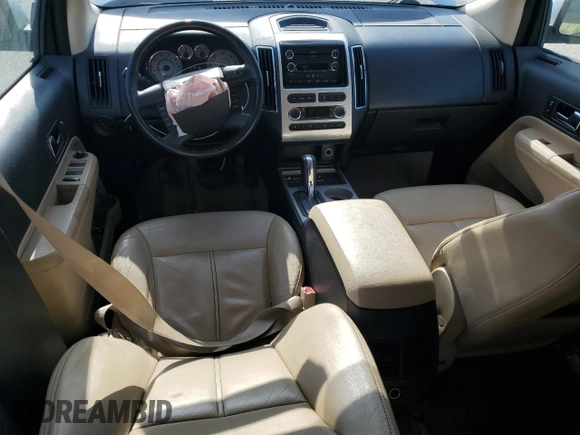 2010 Ford Edge SEL with VIN 2FMDK3JC6ABA61063, listed as a Copart auction lot 49240545 with 154,785 mi miles and Salvage Title. Bid and sale history available at carsss.com. Image 8.