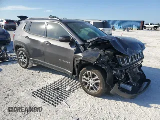 2020 Jeep Compass Latitude with VIN 3C4NJCBB4LT257074, listed as a Copart auction lot 46504265 with 81,623 mi miles and Non Repairable. Bid and sale history available at carsss.com. Image 4.