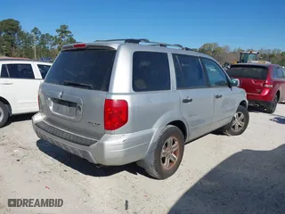 2005 Honda Pilot EX-L with VIN 5FNYF185X5B007358, listed as a IAAI auction lot 41857804 with 291,134 mi miles. Bid and sale history available at carsss.com. Image 4.