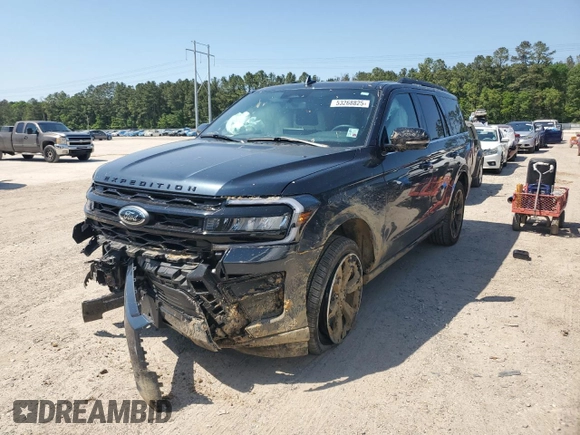 2024 Ford Expedition Limited with VIN 1FMJU2AG0REA09583, listed as a Copart auction lot 53268825 with 9,274 mi miles and Salvage title. Bid and sale history available at DreamBid. Image 1.
